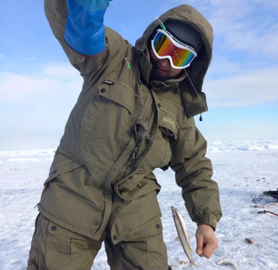 Winter fishing in Sakhalin