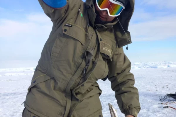 Winter fishing in Sakhalin